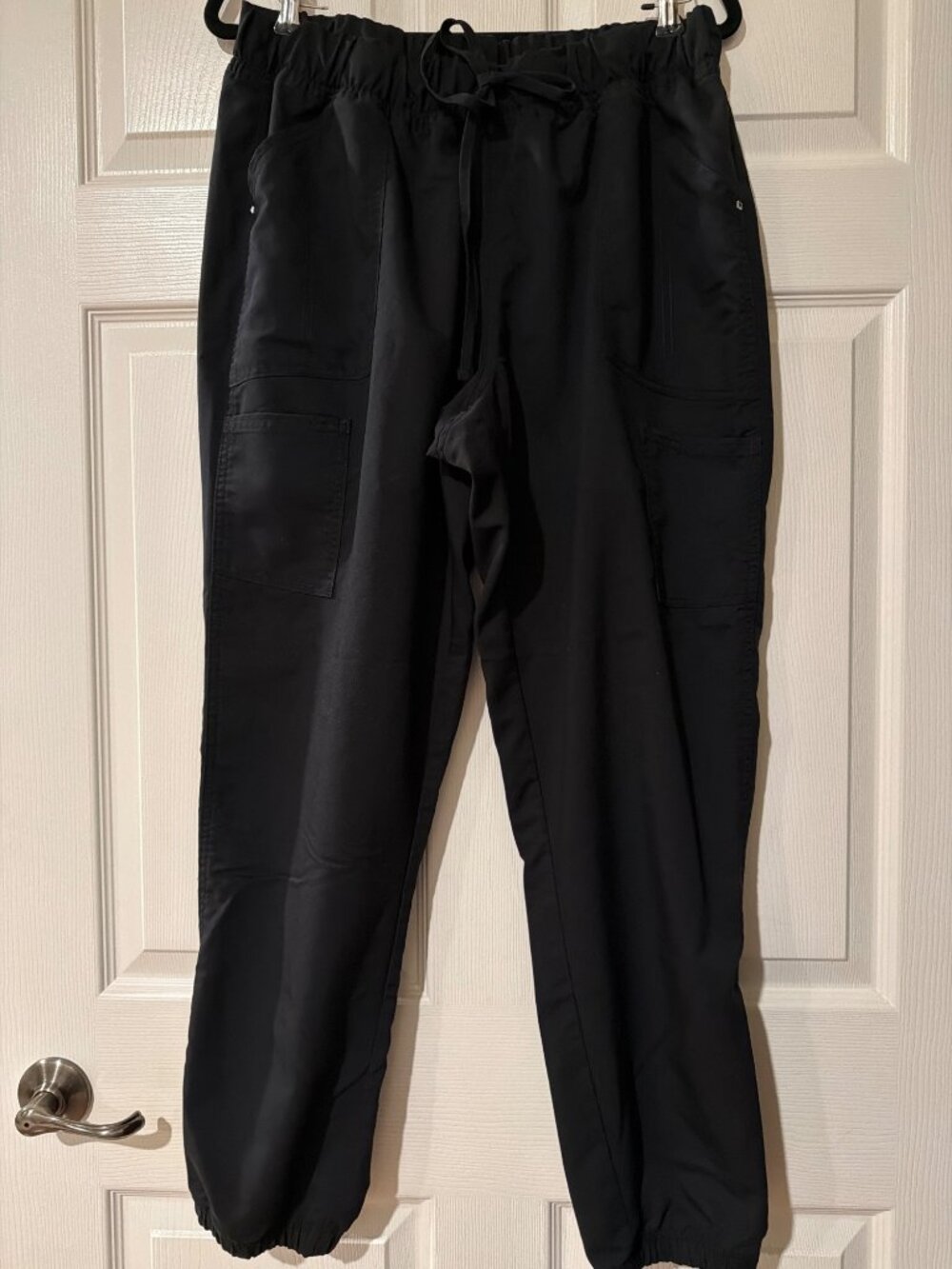 Scrubstar Black Drawstring Scrub Pants With Pockets XL